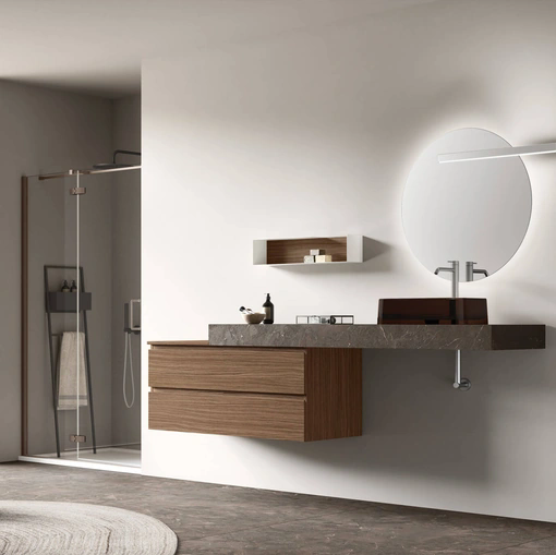 Mobile da Bagno sospeso Slash 06 di Arcom