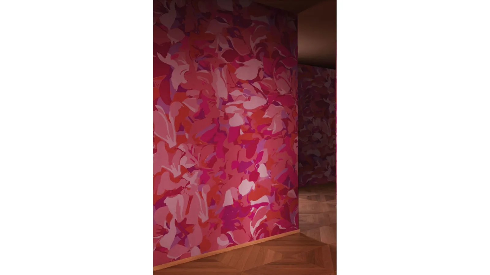Carta da parati Berkshire Poppies di London Art