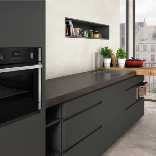 Forno a microonde da incasso con funzione vapore di NEFF