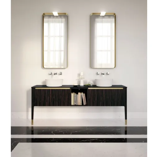 Mobile da Bagno a terra in essenza legno Art 03 di Puntotre
