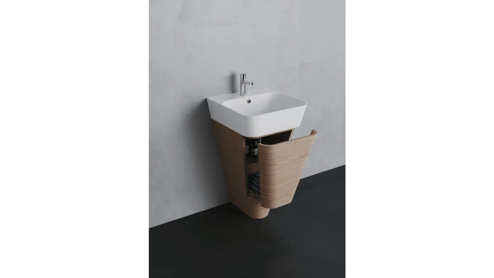 Mobile da Bagno a terra Build 02 di Azzurra Ceramica