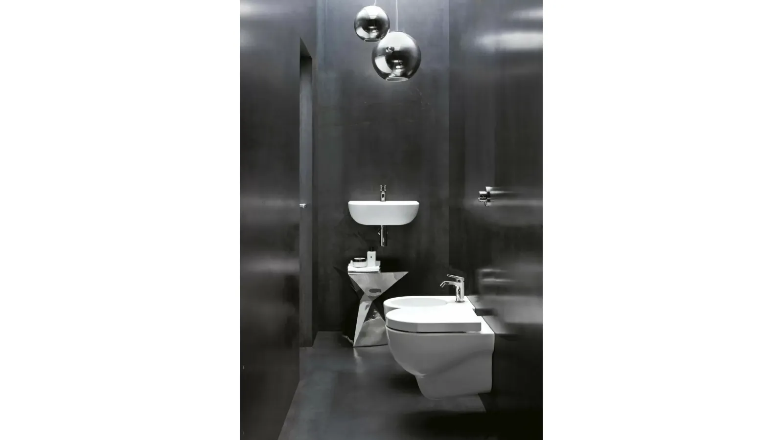 Lavabo sospeso Nuvola 01 di Azzurra Ceramica