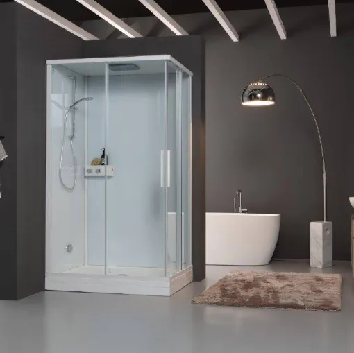 Cabina doccia K750 con bagno di vapore di Kinedo