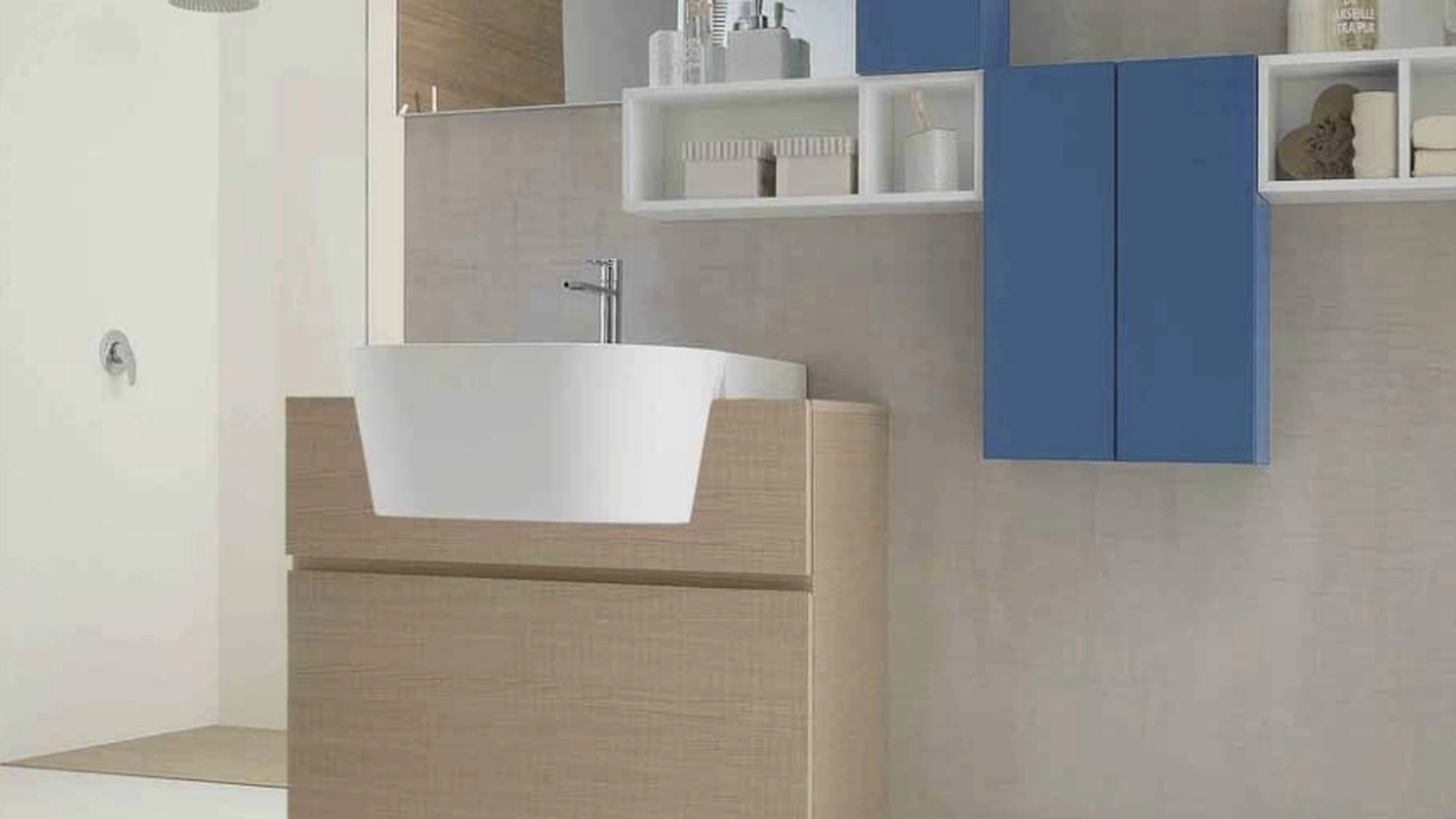 Mobile da Bagno sospeso Canestro 14 di Novello