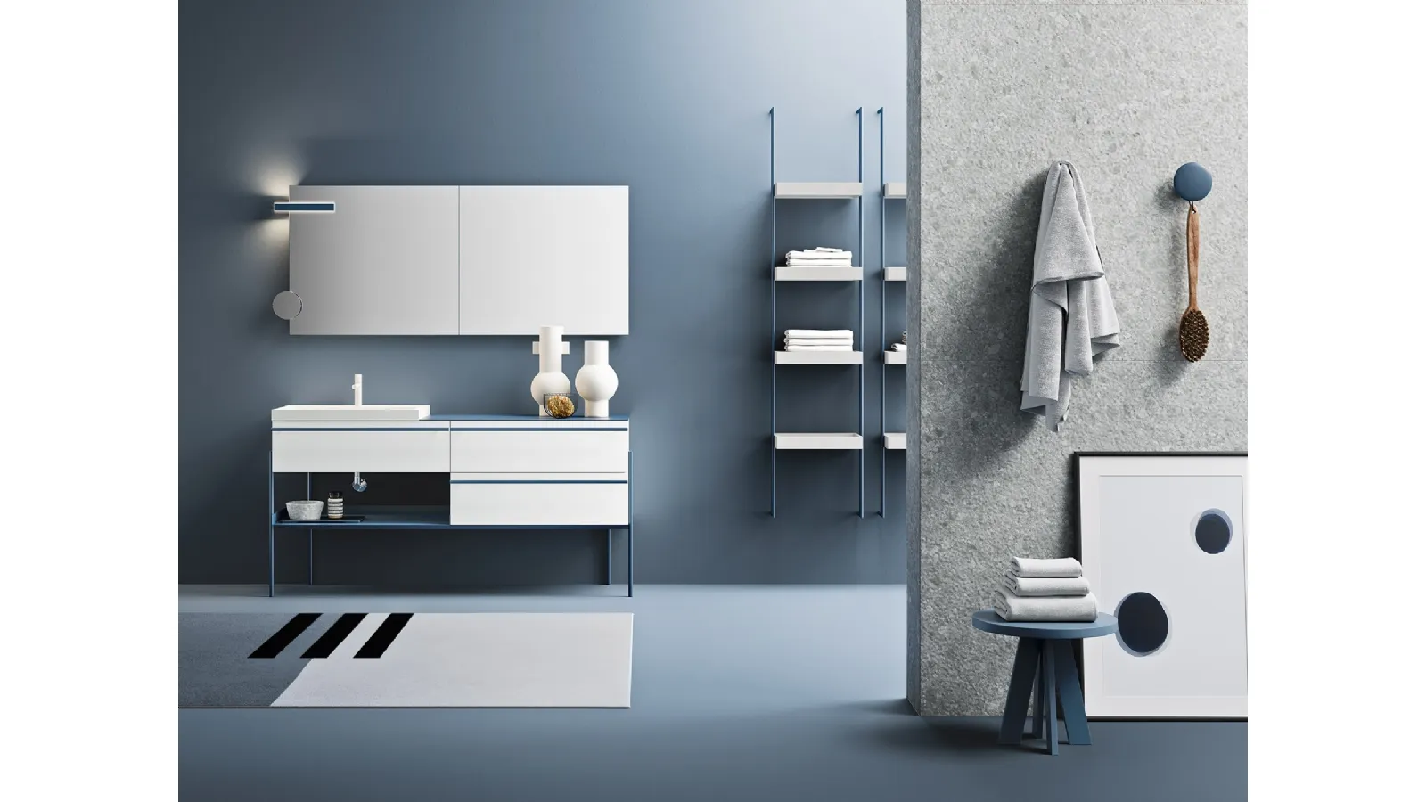 Mobile da Bagno Industrial in Laccato di Artesi