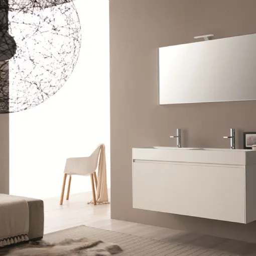 Mobile da Bagno sospeso Light 45 03 di Novello