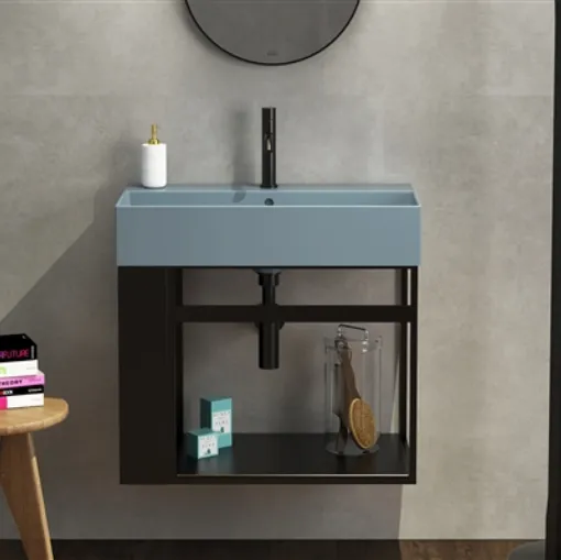 Mobile da Bagno sospeso OPI PLAIN OP003P di Ceramica Globo