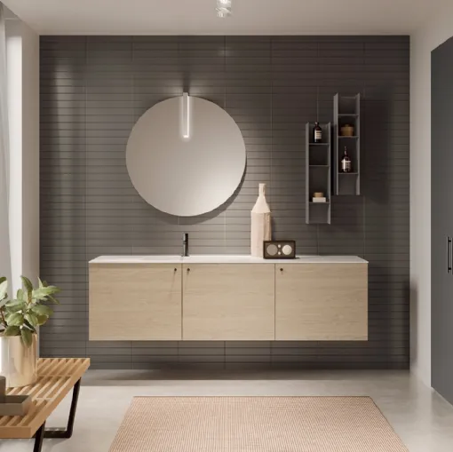 Mobile da Bagno Passepartout Rovere White di Artesi