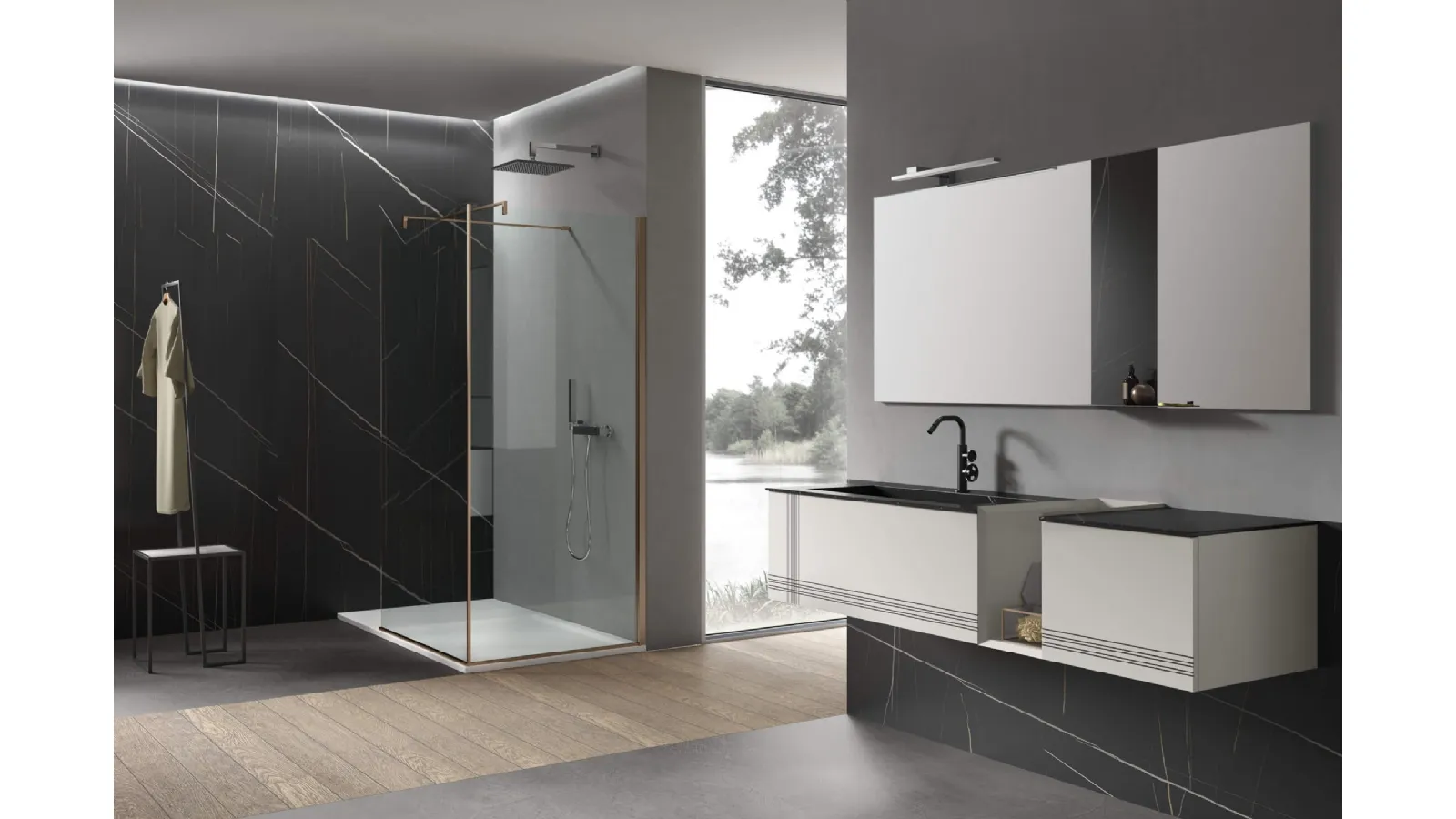 Mobile da Bagno Pollock Trame 106 di Arcom