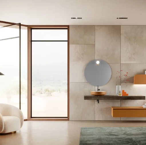 Mobile da Bagno Re-Start Play Laccato di Artesi