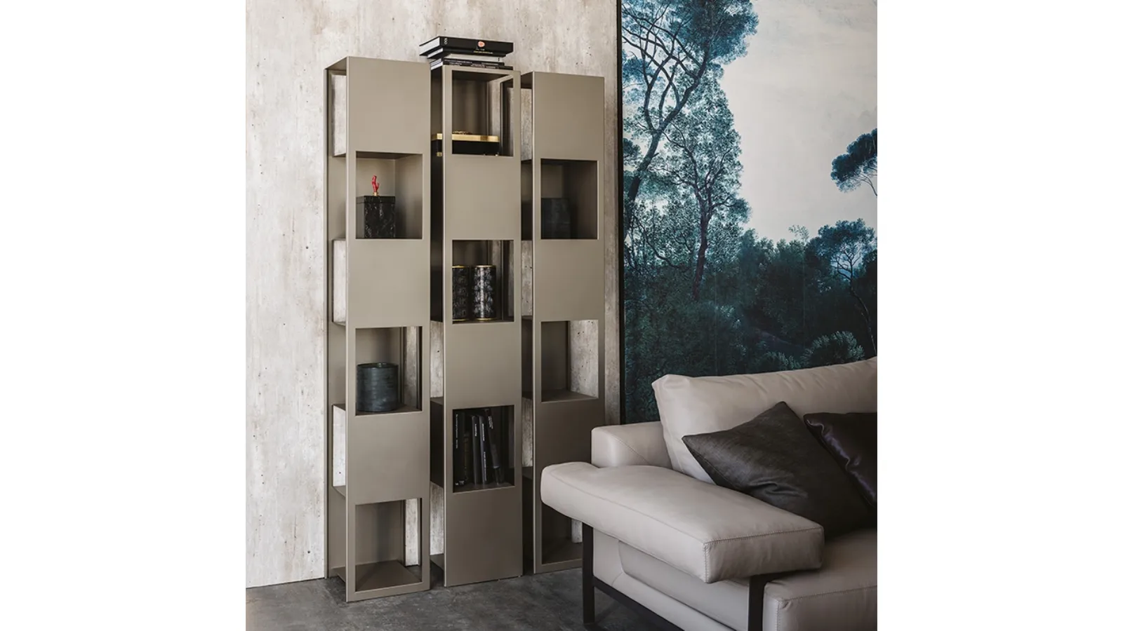 Libreria componibile Joker di Cattelan Italia