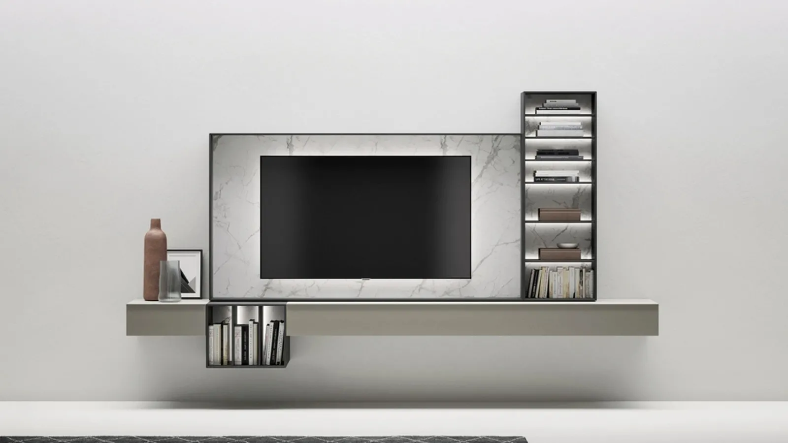 Mobile Porta Tv Cornice di Caccaro