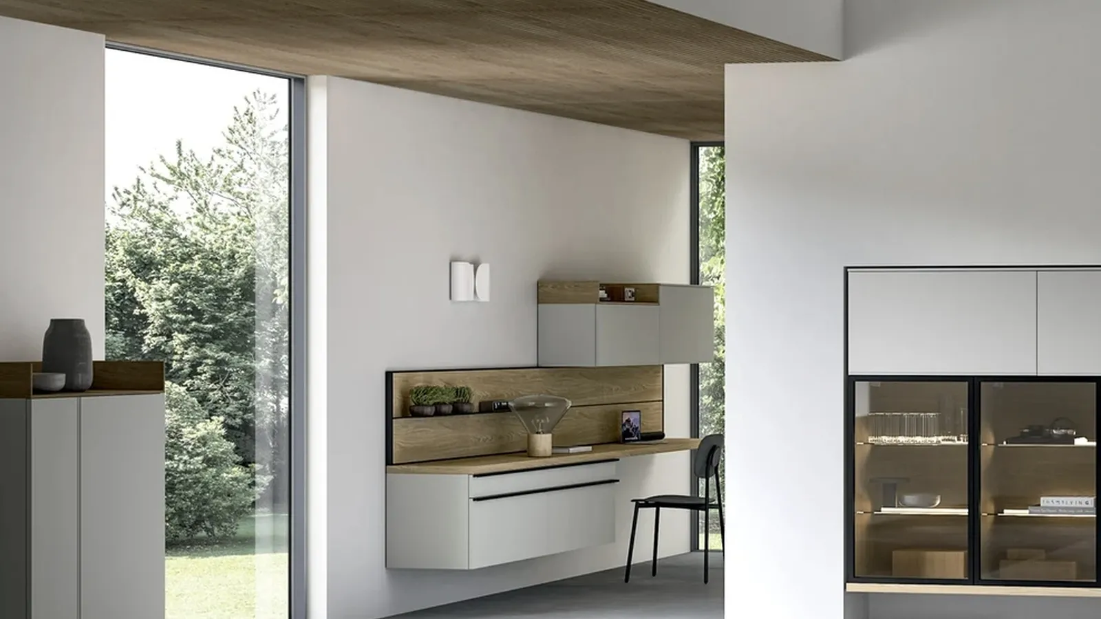 Mobile sospeso Living Tratto 10 di Arredo3