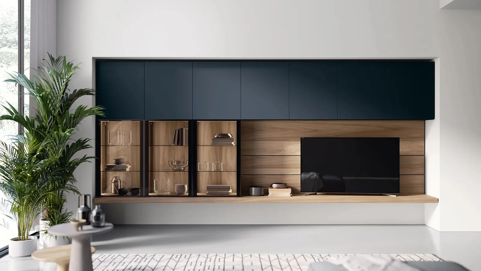 Parete Attrezzata Living Time 03 di Arredo3