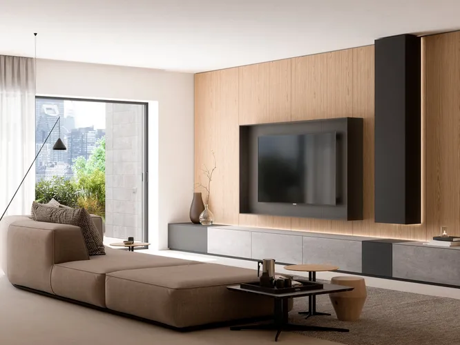 Parete Attrezzata Wallover di Caccaro