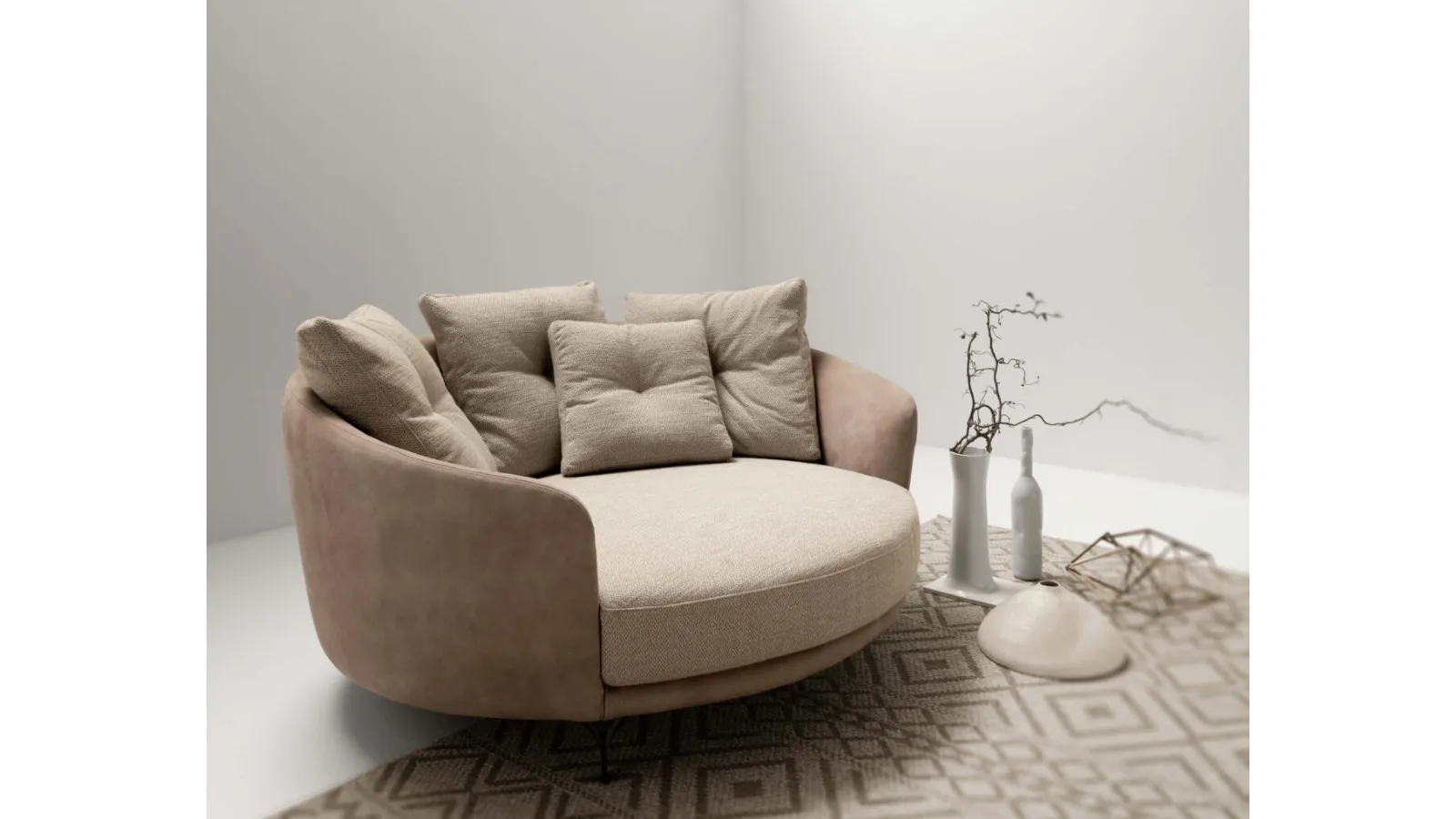 Poltrona Chaise Longue Ethos di Valentini