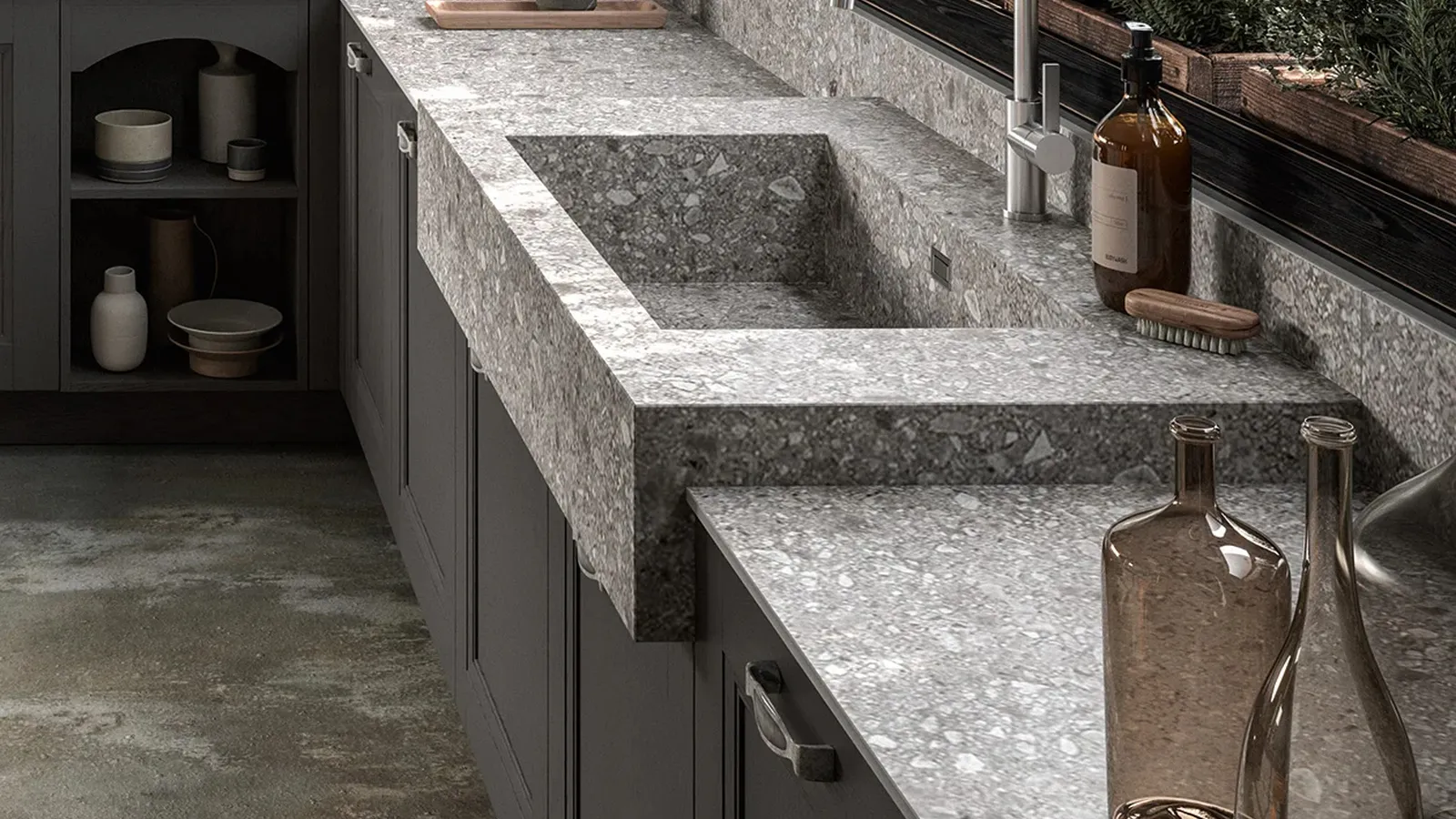 Cucina Classica angolare Gioiosa 02 di Arredo3