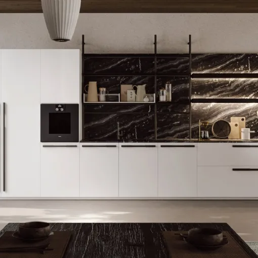 Cucina Design con penisola Irori 04 di Zampieri Cucine