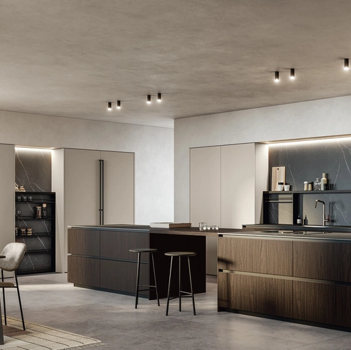 Cucina Moderna con isola Kalì 04 di Arredo3