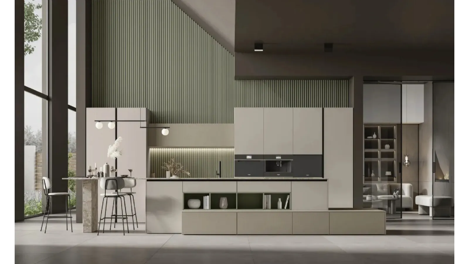 Cucina Moderna con isola Loft 2|2 13 di Arrex