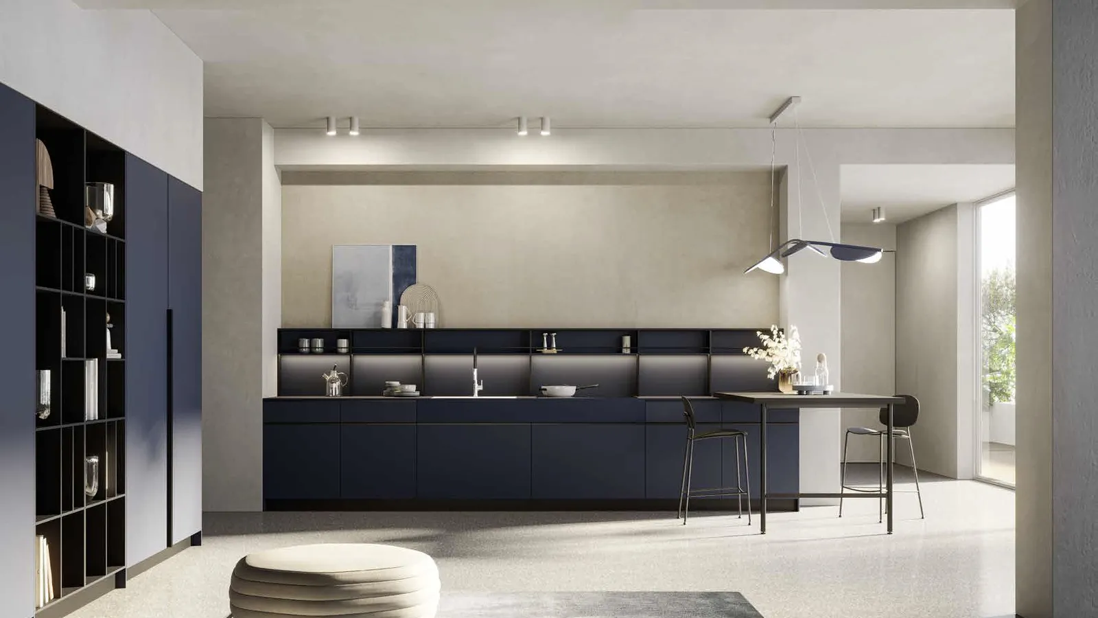 Cucina Moderna lineareTratto 10 04 di Arredo3