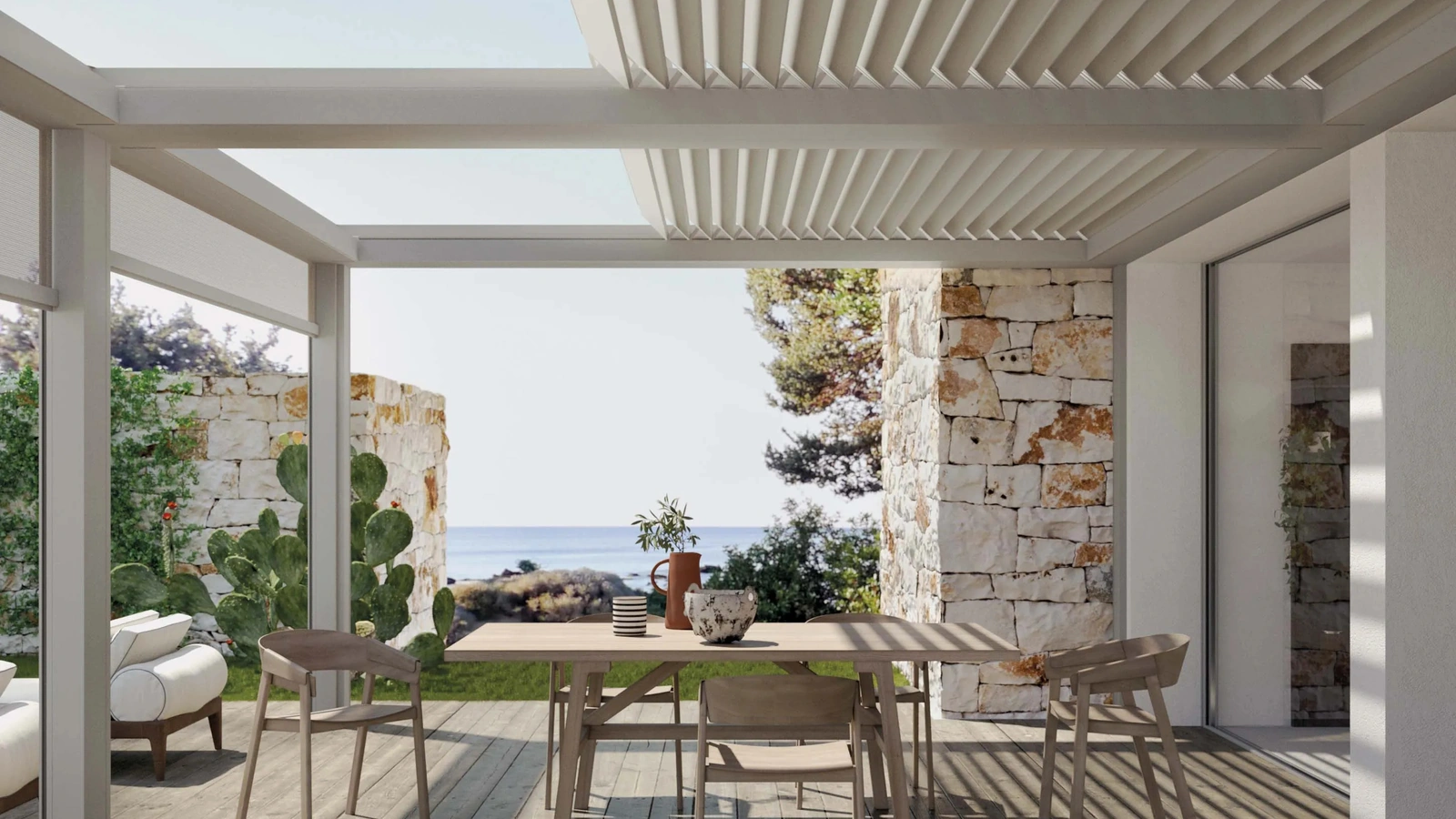 Pergola bioclimatica Brera P di Pratic