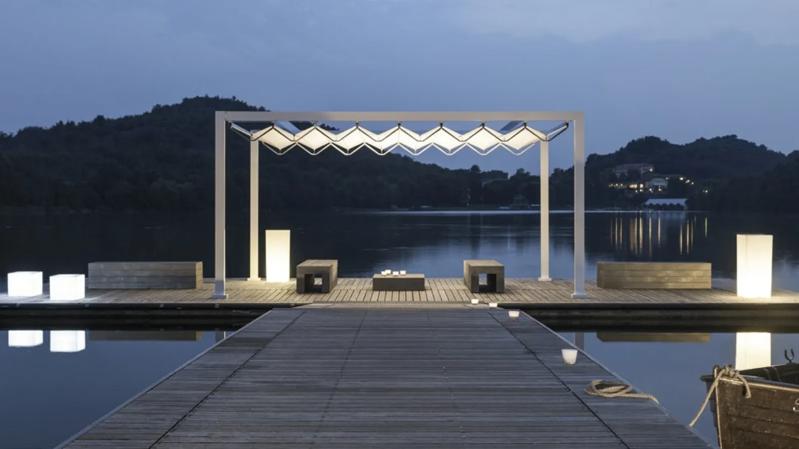 Pergola Med Open Fly di Gibus