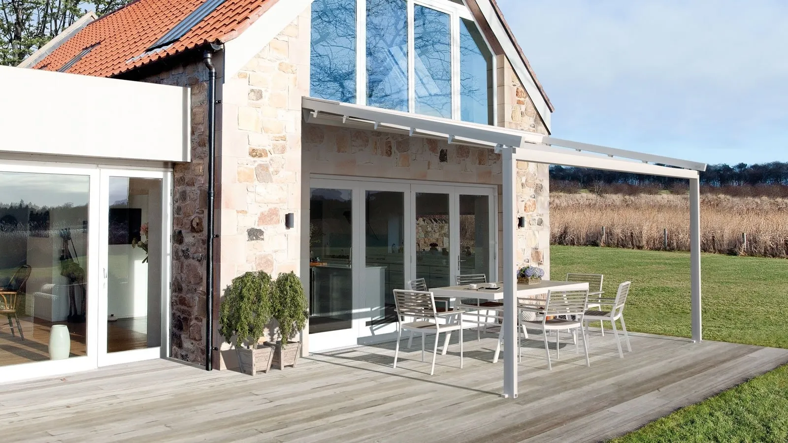 Pergola inclinata Med Jeans di Gibus
