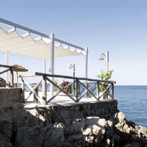 Pergola a isola Medisolafly di Gibus